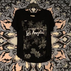 Hollister black short sleeve shirt size XS